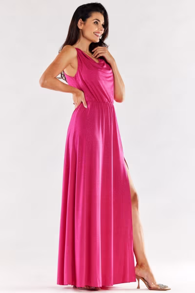 Sukienka Model A553 Fuksja - awama — zdjęcie 2