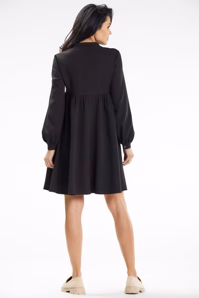 Sukienka Model A636 Black - awama — zdjęcie 3