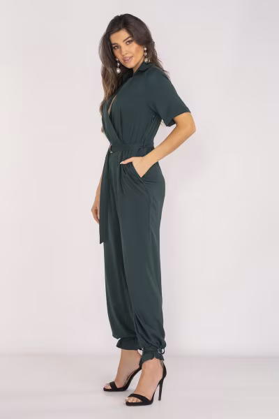 Kombinezon Model A660 Bottle Green - awama — zdjęcie 2
