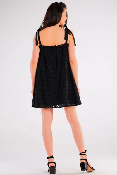Sukienka Model A434 Black - awama — zdjęcie 3