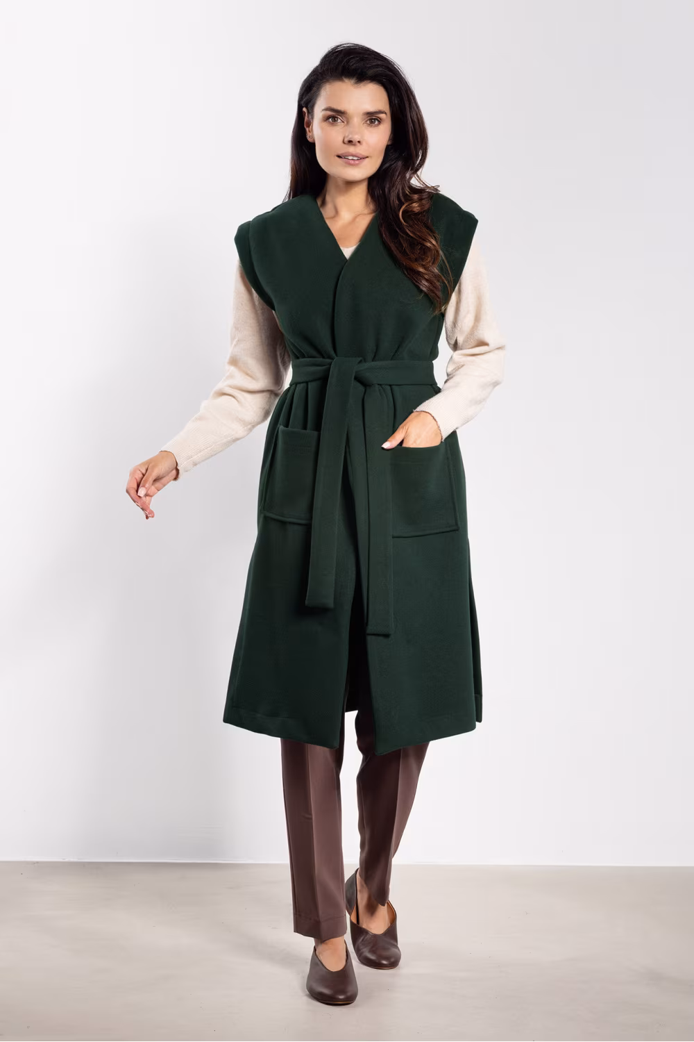 Kamizelka Model A753 Bottle Green - awama
