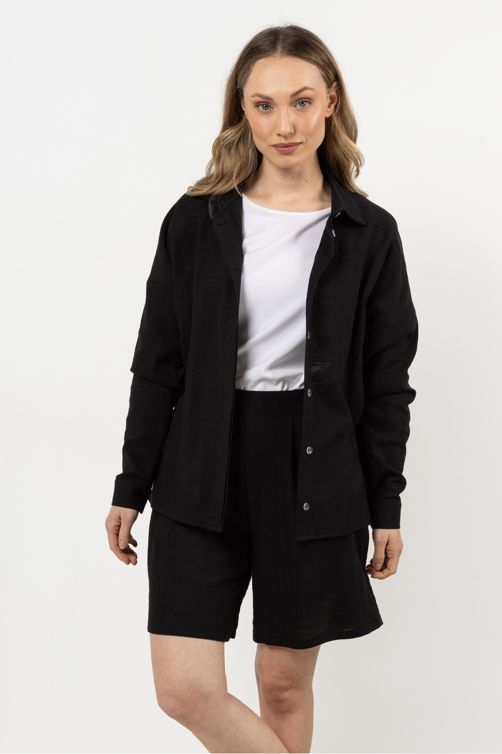 Koszula Damska Model A724 Black - awama