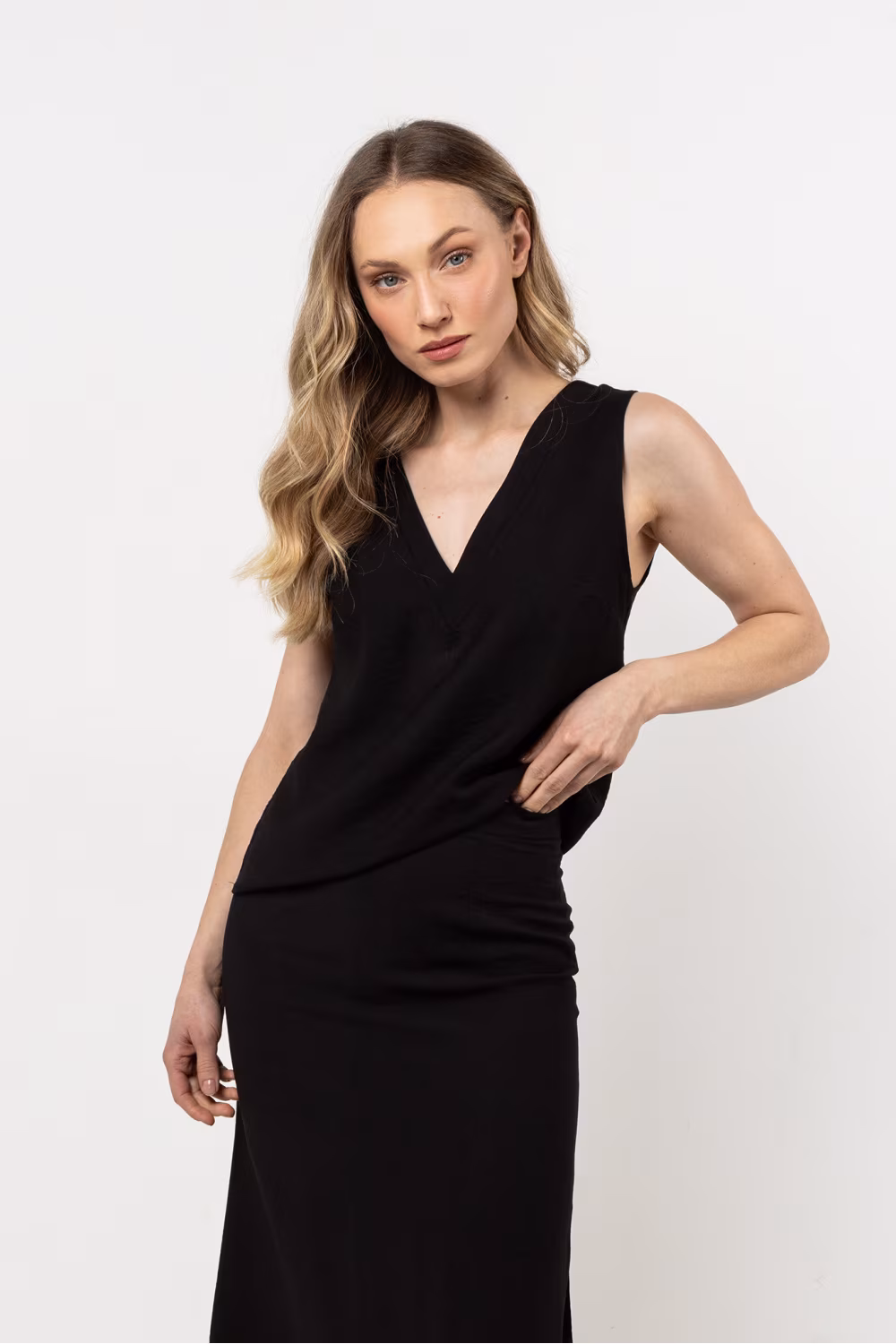 Bluzka Model A718 Black - awama
