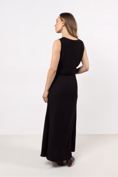 Bluzka Model A718 Black - awama — zdjęcie 3
