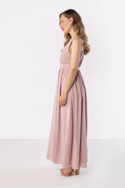 Sukienka Model A771 Pink - awama — zdjęcie 2