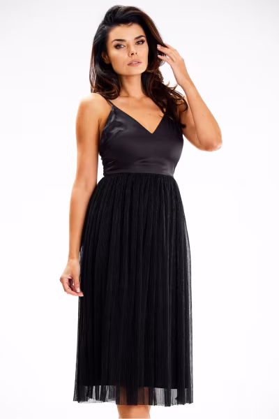 Sukienka Model A624 Black - awama — zdjęcie 1