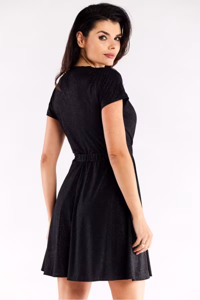 Sukienka Model A558 Black - awama — zdjęcie 3