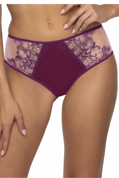 Figi Model Maureen F-3808/51 Beige/Violet - Mat — zdjęcie 1