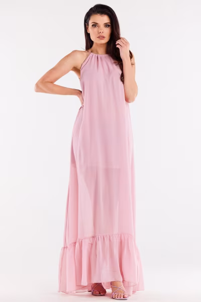 Sukienka Model A516 Powder Pink - awama — zdjęcie 1