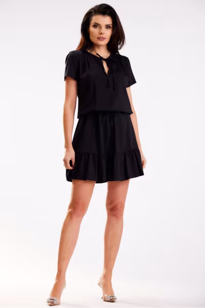 Sukienka Model A575 Black - awama — zdjęcie 2
