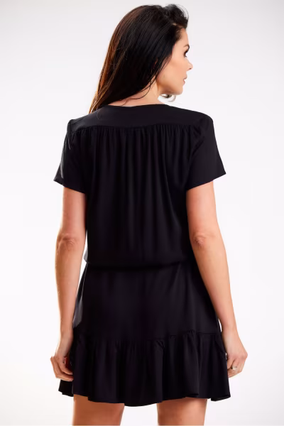 Sukienka Model A575 Black - awama — zdjęcie 3