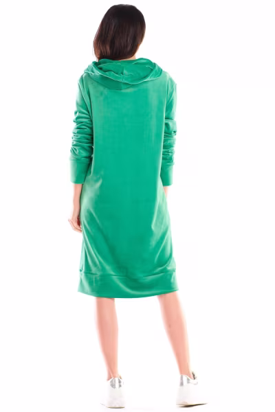 Sukienka Model A414 Green - awama — zdjęcie 3