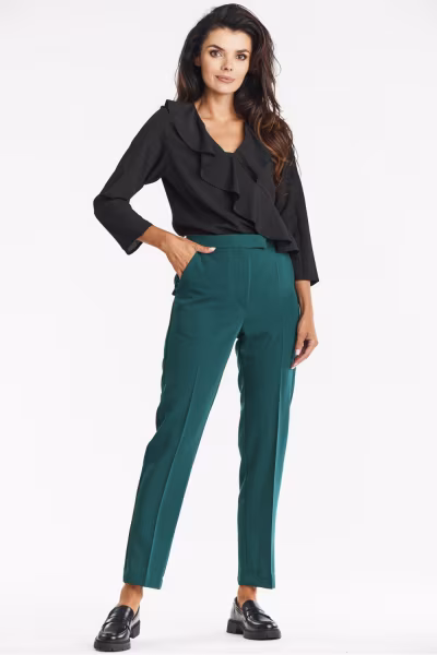 Bluzka Model A688 Black - awama — zdjęcie 2