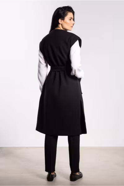 Kamizelka Model A753 Black - awama — zdjęcie 2