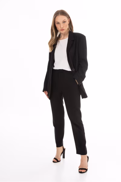 Marynarka Model A776 Black - awama — zdjęcie 1