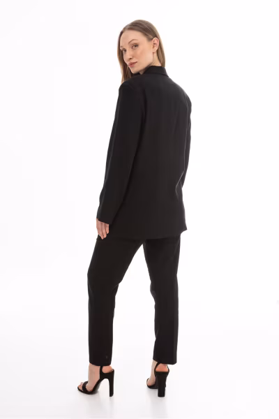 Marynarka Model A776 Black - awama — zdjęcie 3
