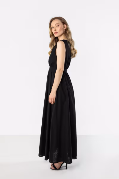Sukienka Model A771 Black - awama — zdjęcie 2