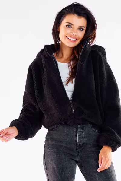 Kurtka Damska Model A533 Black - awama — zdjęcie 1