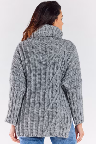 Golf Damski Model A477 Grey - awama — zdjęcie 3