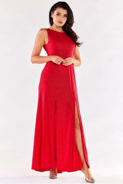 Sukienka Model A549 Red - awama — zdjęcie 1