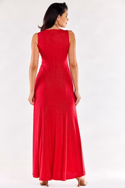 Sukienka Model A549 Red - awama — zdjęcie 3