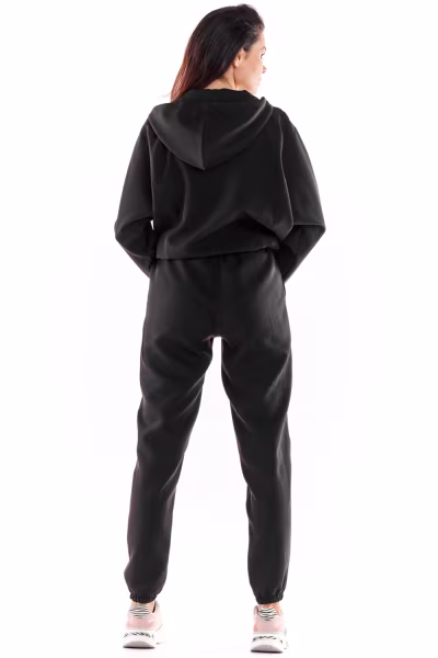 Bluza Damska Model A590 Black - awama — zdjęcie 3