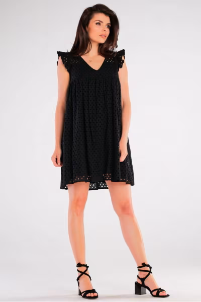 Sukienka Model A433 Black - awama — zdjęcie 1