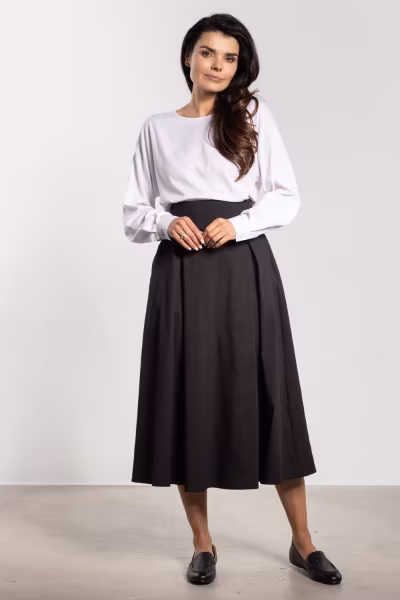 Spódnica Model A738 Black - awama — zdjęcie 1