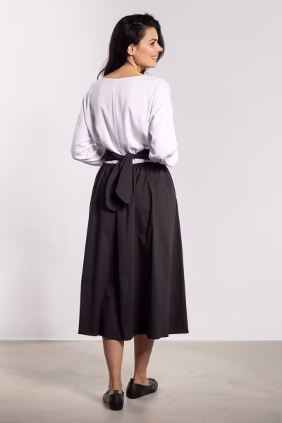 Spódnica Model A738 Black - awama — zdjęcie 3