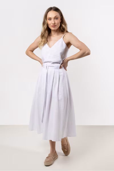 Spódnica Model A723 White - awama — zdjęcie 1