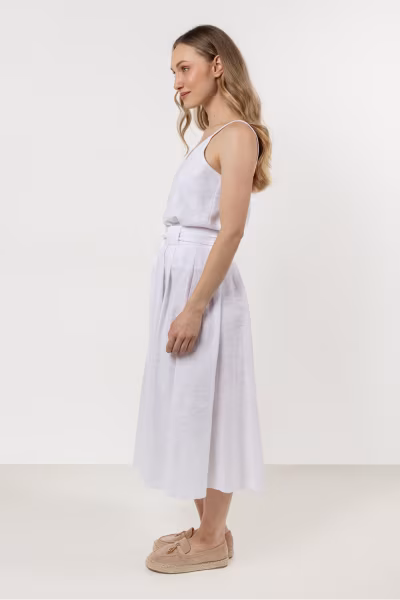 Spódnica Model A723 White - awama — zdjęcie 2