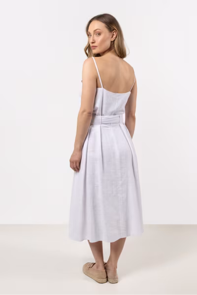 Spódnica Model A723 White - awama — zdjęcie 3