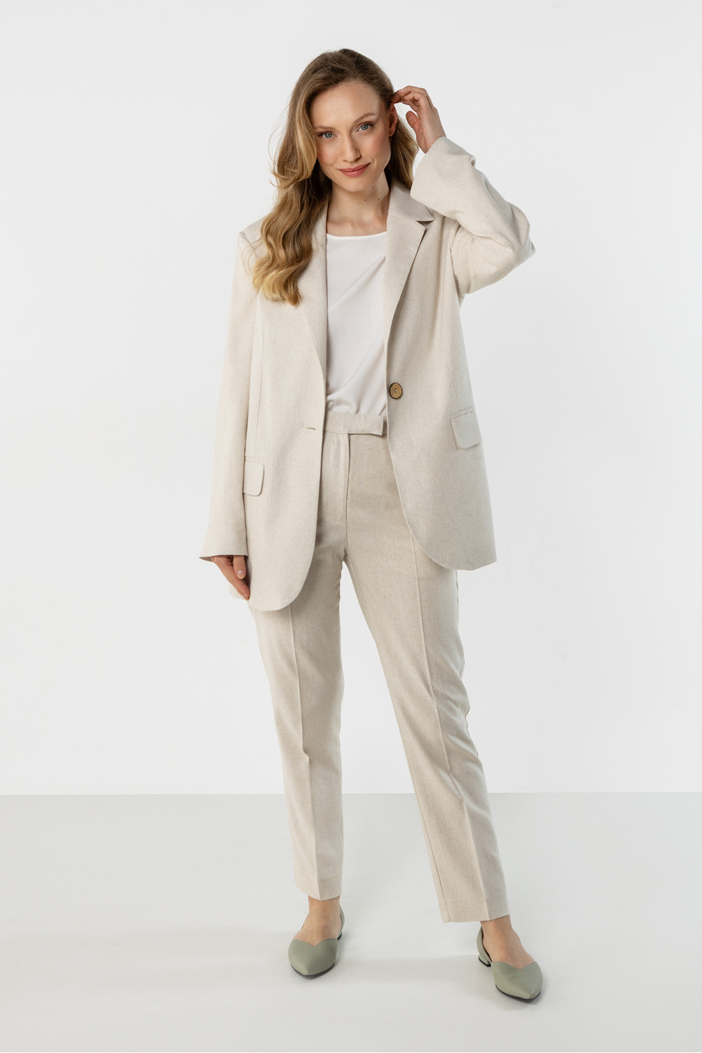 Marynarka Model A776 Beige - awama