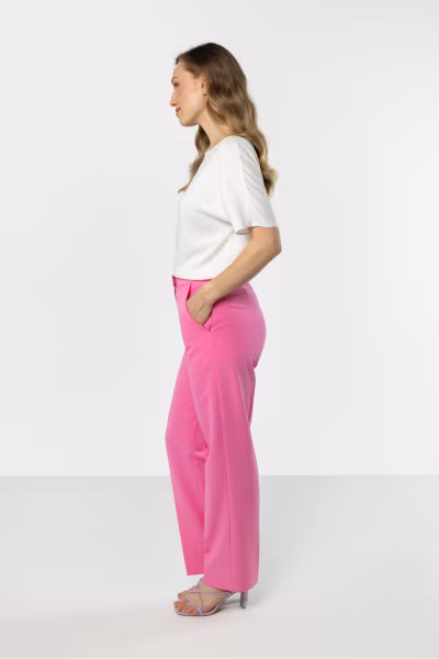 Spodnie Damskie Model A766 Pink - awama — zdjęcie 2