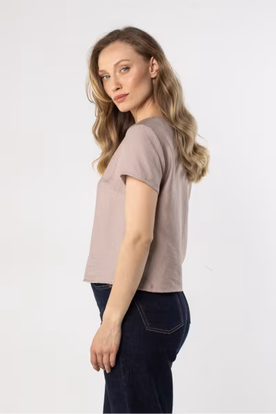 Bluzka Model A762 Kaszmir - awama — zdjęcie 3