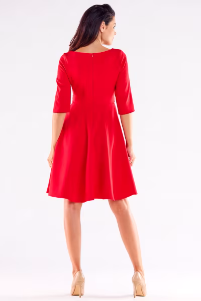 Sukienka Model A520 Red - awama — zdjęcie 3