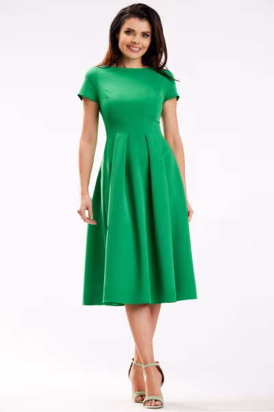 Sukienka Model A569 Green - awama — zdjęcie 1