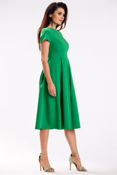 Sukienka Model A569 Green - awama — zdjęcie 2