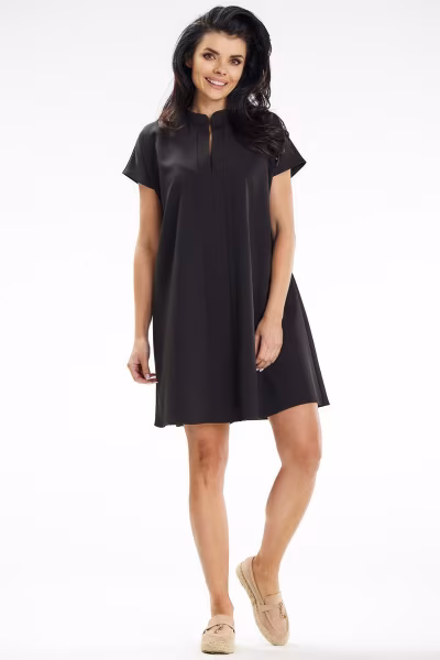 Sukienka Model A635 Black - awama — zdjęcie 2
