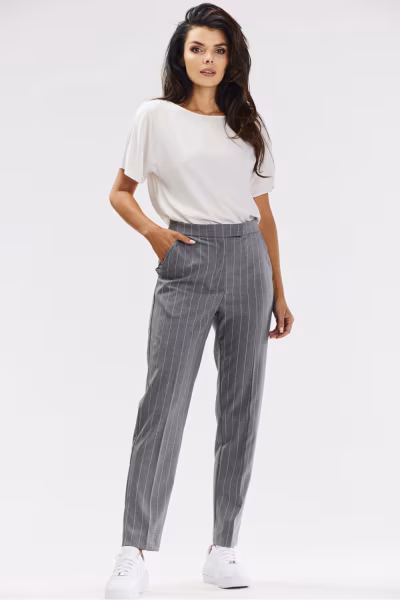 Spodnie Damskie Model A678 Grey - awama — zdjęcie 1