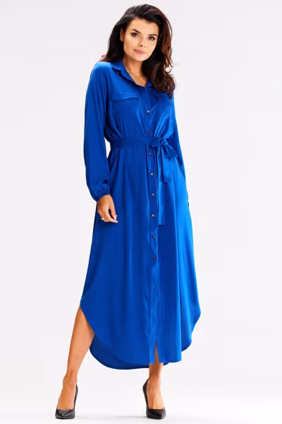 Sukienka Model A601 Blue - awama — zdjęcie 1