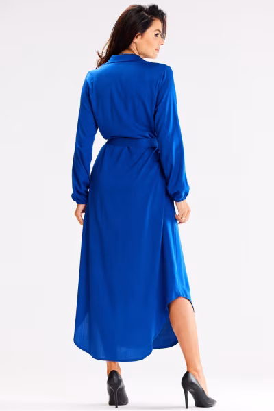 Sukienka Model A601 Blue - awama — zdjęcie 3