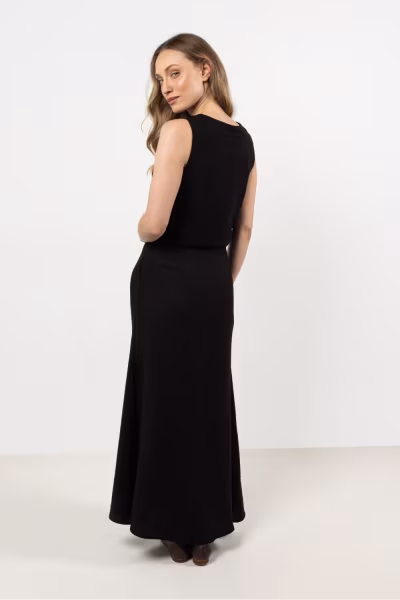Spódnica Model A717 Black - awama — zdjęcie 3