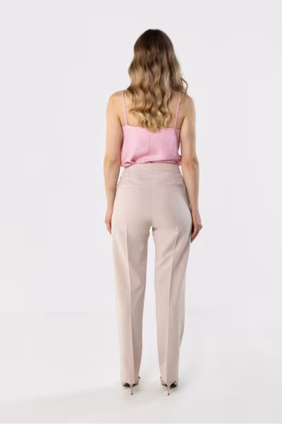 Spodnie Damskie Model A766 Beige - awama — zdjęcie 3