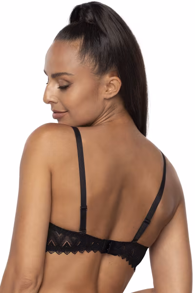 Biustonosz push up Biustonosz Push-up Model Elif  M-3802/11 Black - Mat — zdjęcie 3