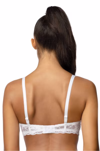 Biustonosz push up Biustonosz Push-up Model Kate M-3654/11 White - Mat — zdjęcie 3