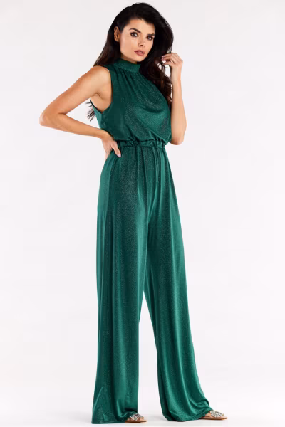Kombinezon Model A555 Bottle Green - awama — zdjęcie 2