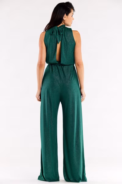 Kombinezon Model A555 Bottle Green - awama — zdjęcie 3
