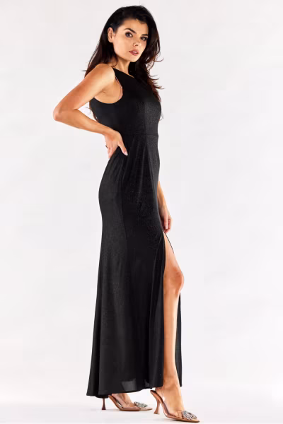 Sukienka Model A549 Black - awama — zdjęcie 2