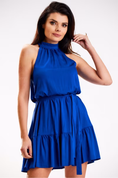 Sukienka Model A580 Blue - awama — zdjęcie 1